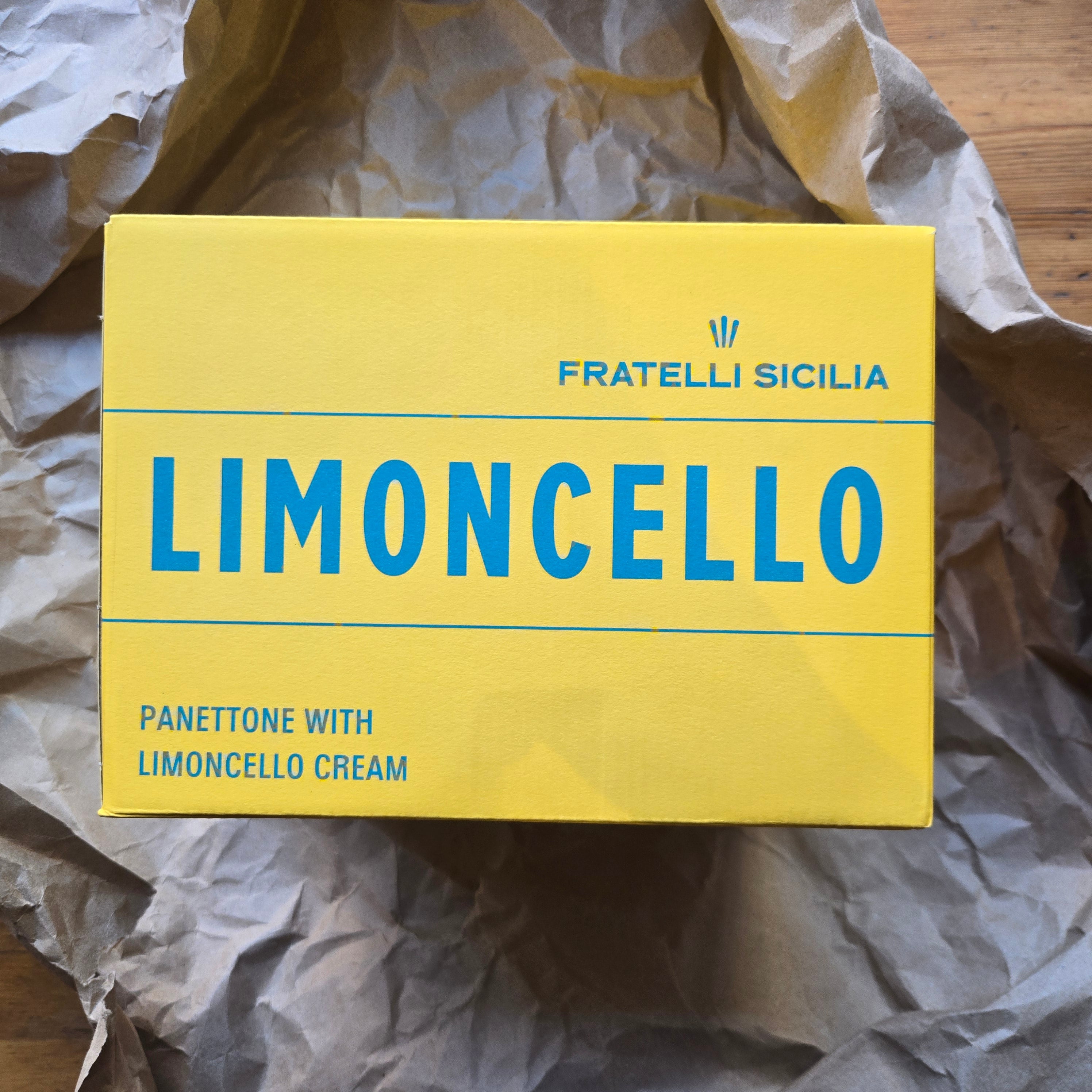limoncello panettone