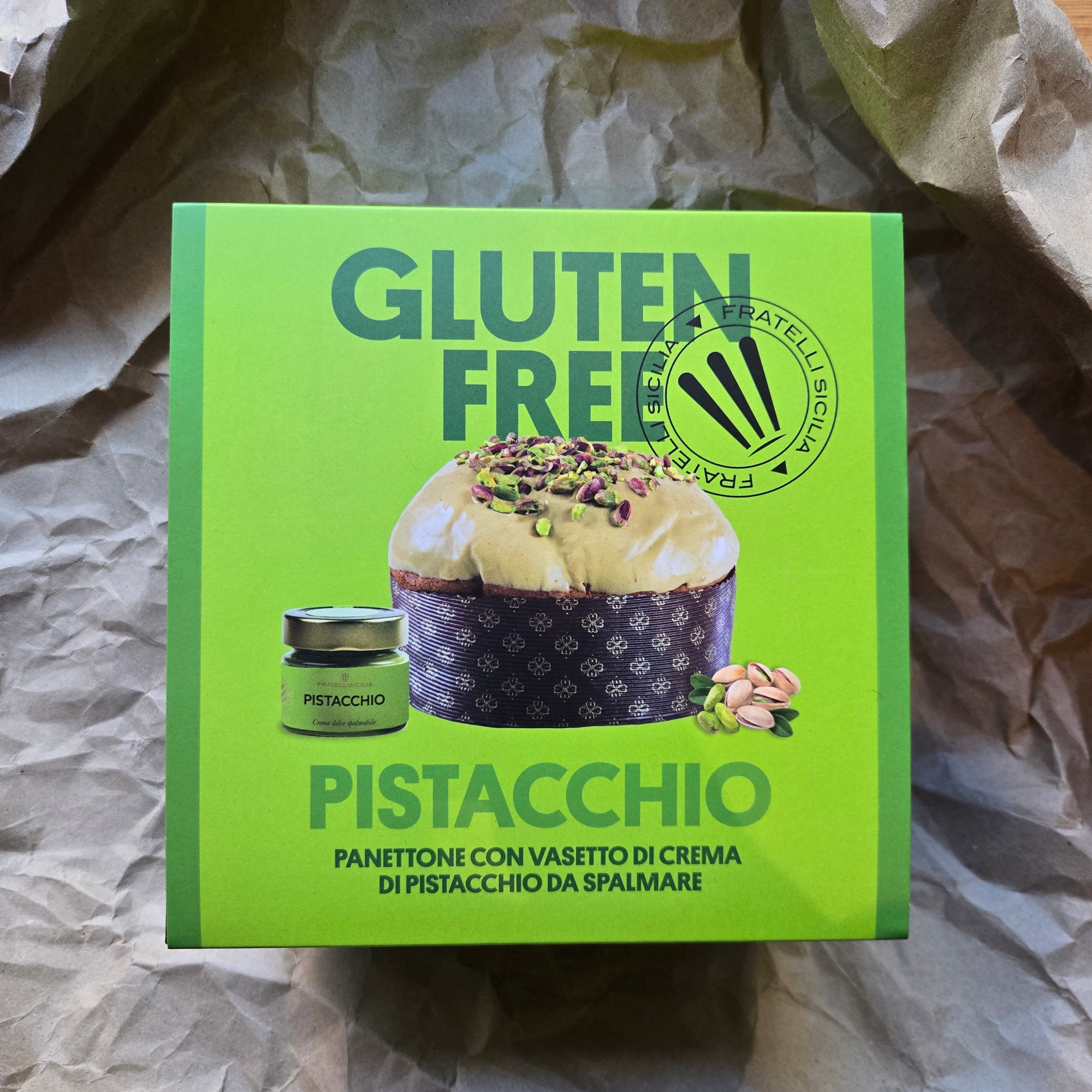 gluteeniton pistaasi panettone