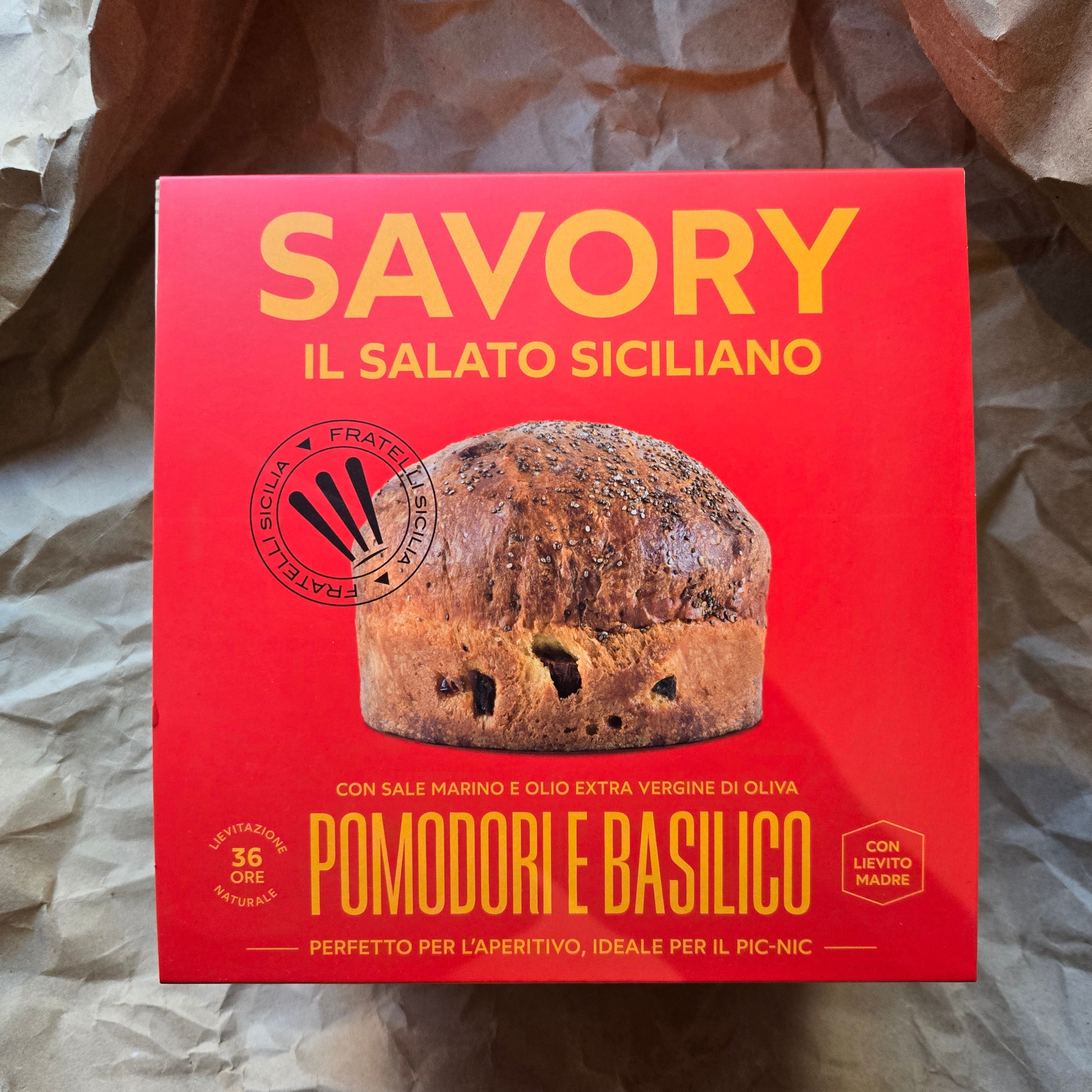 fratelli sicilia suolainen tomaatti basilika panettone
