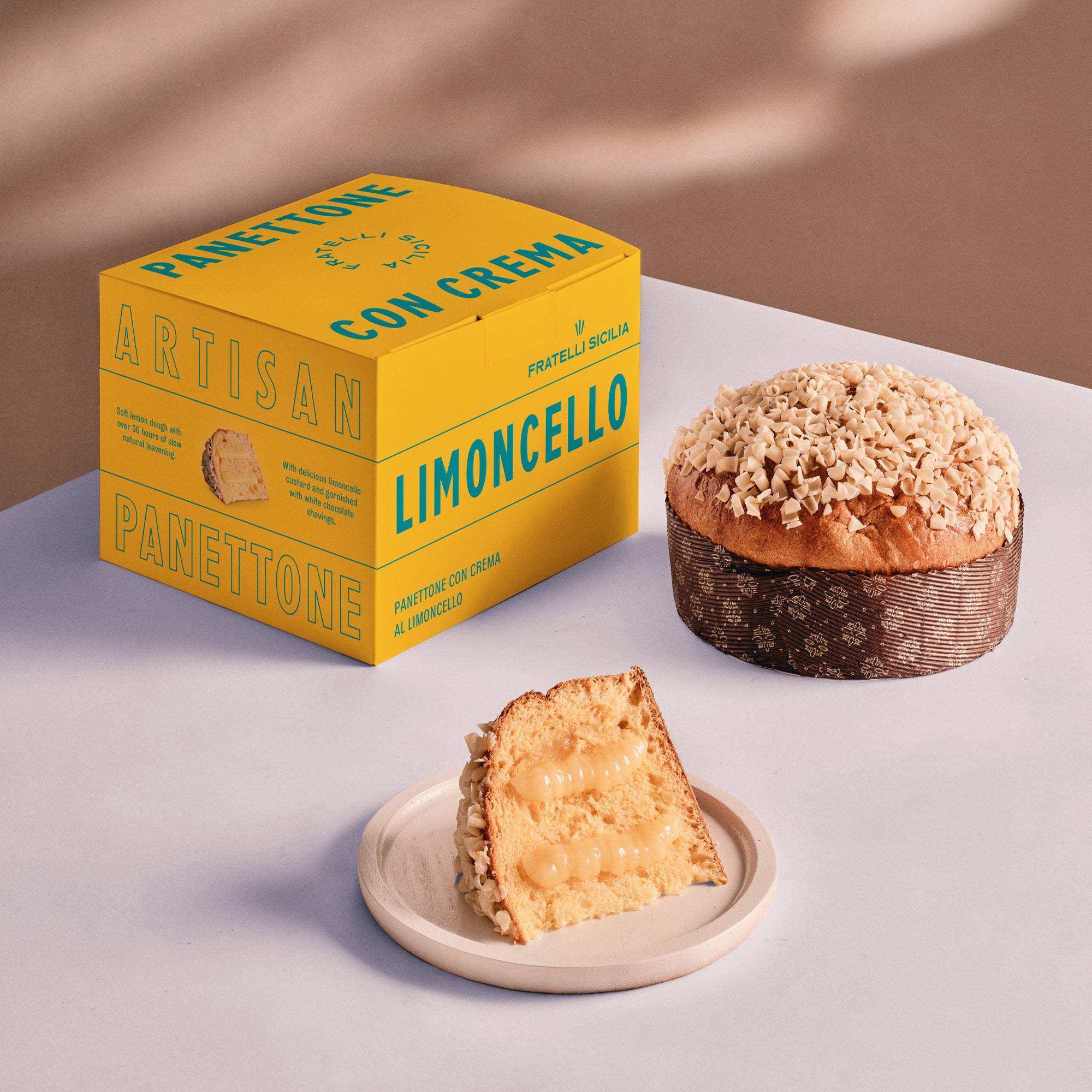 Limoncello Panettone 750g