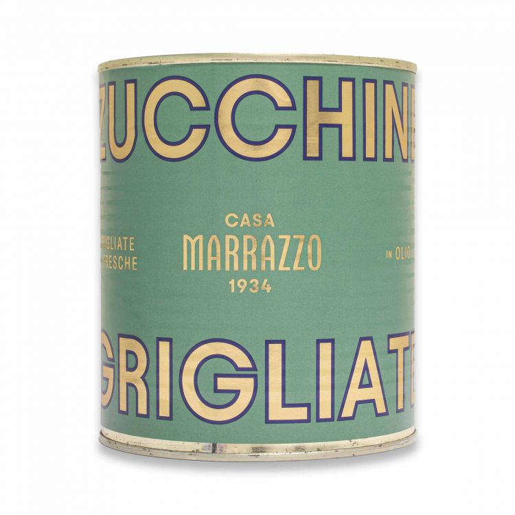 Zucchine Grigliate - Grillatut kesäkurpitsat öljyssä 750g