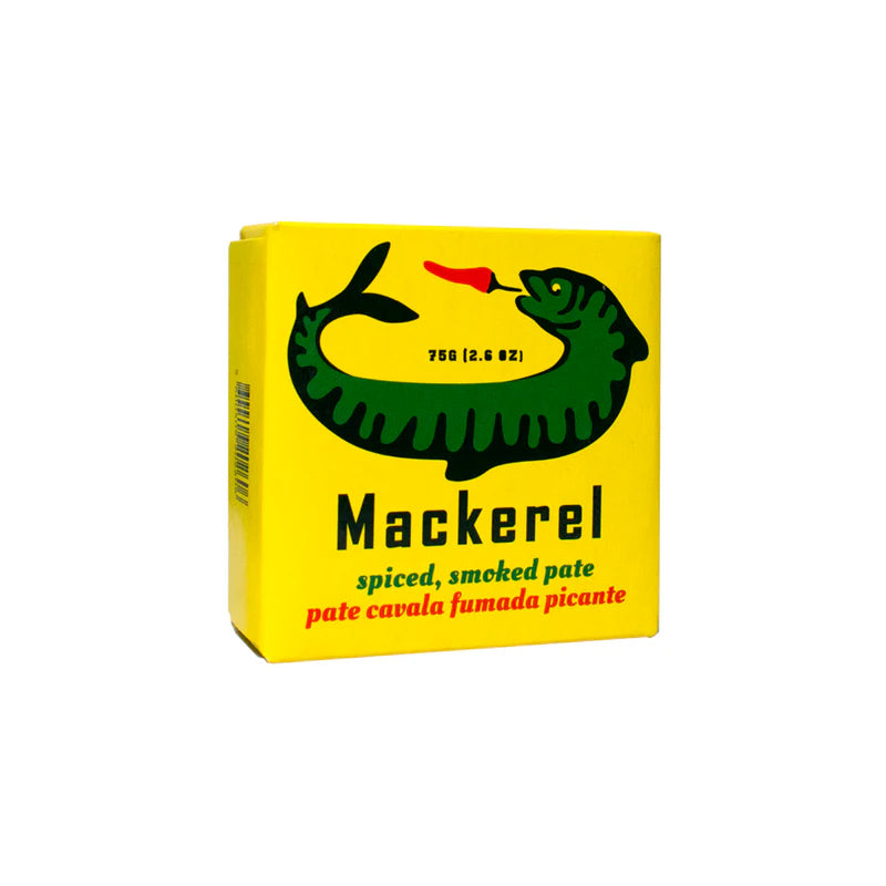 Ati Manel mausteinen savumakrillipatee, chiliä ja savua – spiced smoked mackerel pate, fish spread