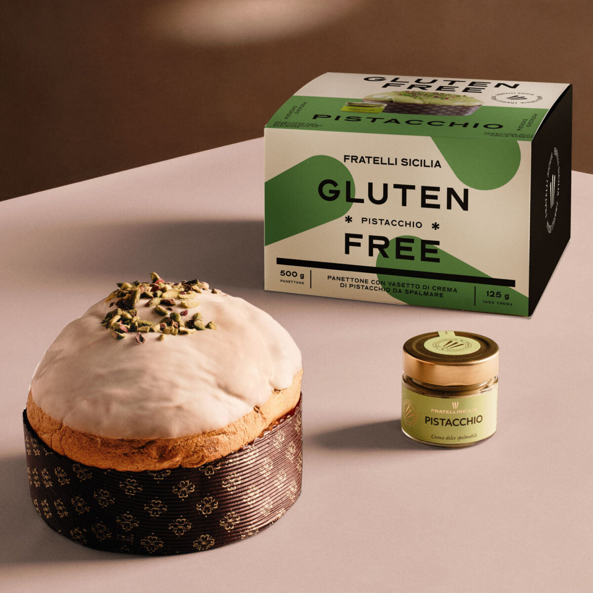 Gluteeniton Panettone Pistaasi