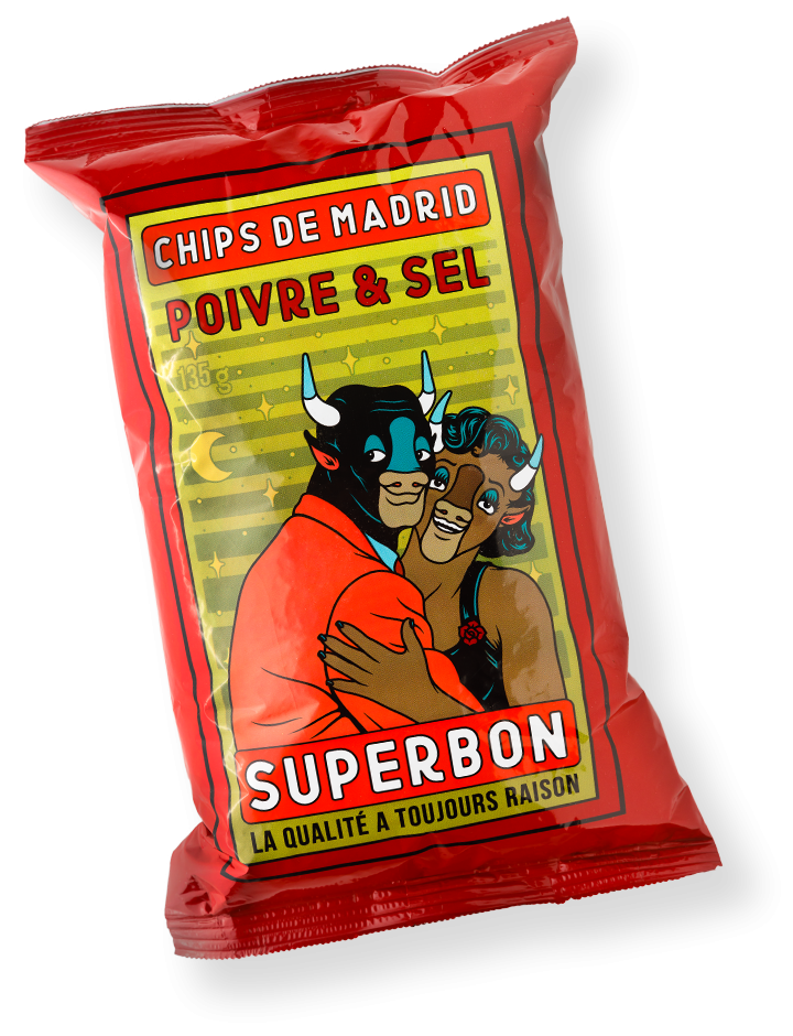 Superbon Madrid Perunalastut 135g