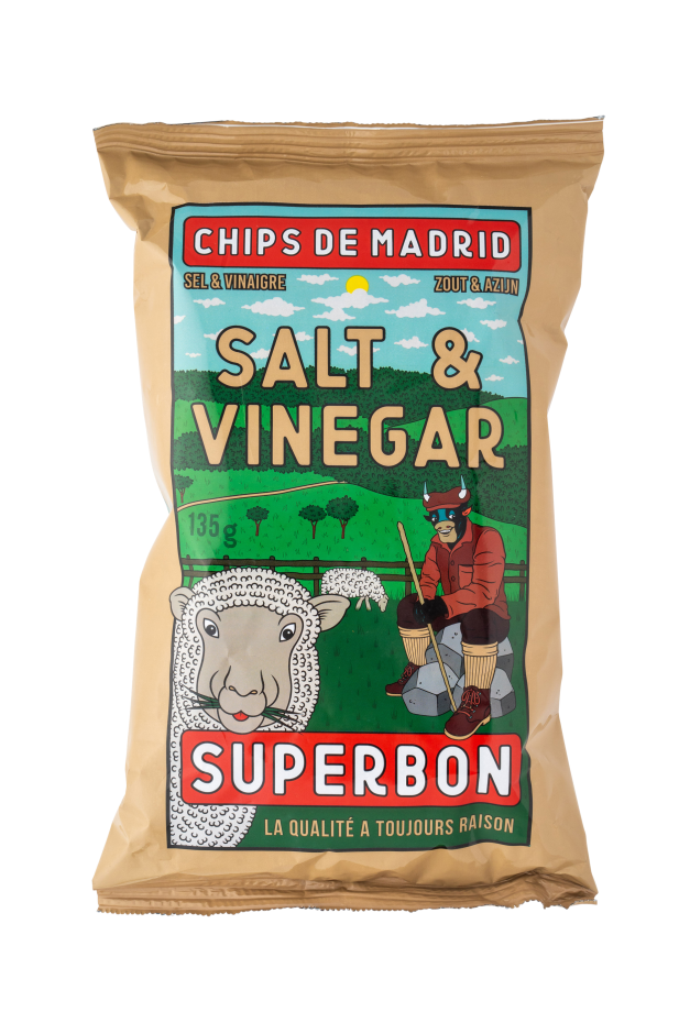 Superbon Madrid Perunalastut 135g