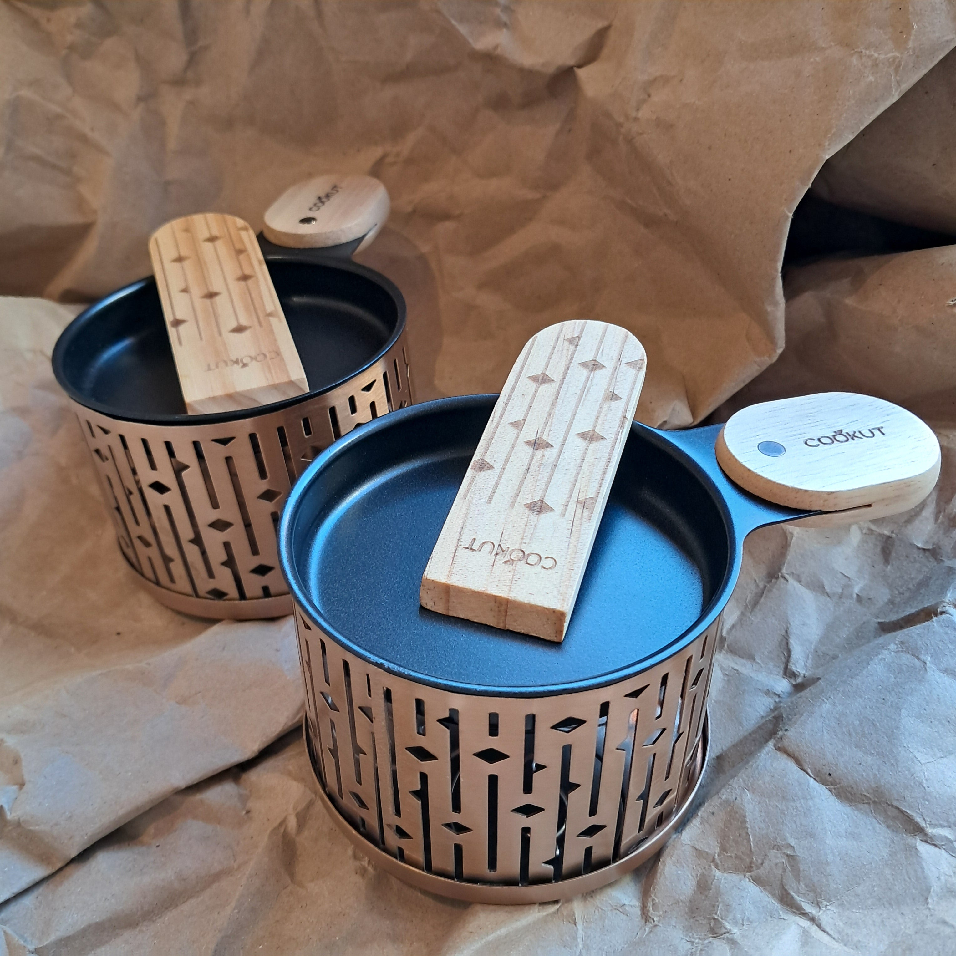 Mini Raclettesetti Kahdelle