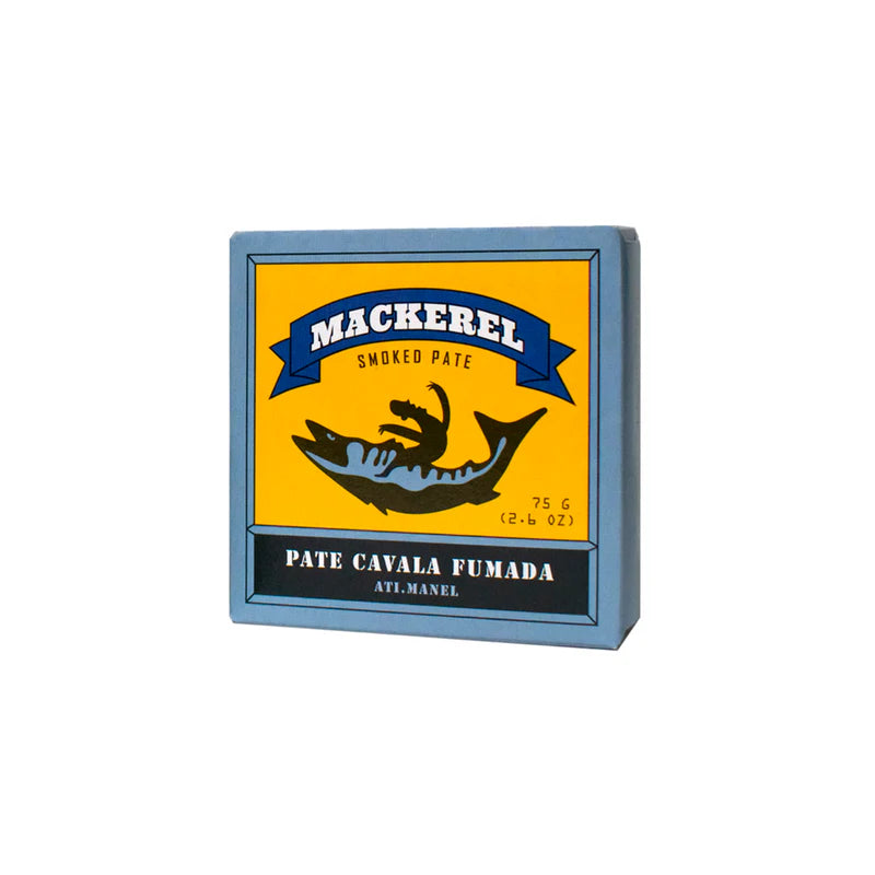 Ati Manel savumakrillipatee, täyteläinen ja savuarominen – smoked mackerel pate, canned fish spread