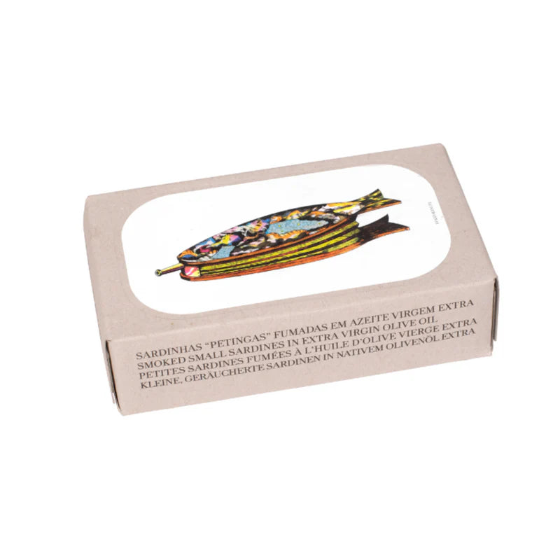 José Gourmet savustetut pienet sardiinit oliiviöljyssä, savuarominen – smoked sardines in olive oil, gourmet canned fish