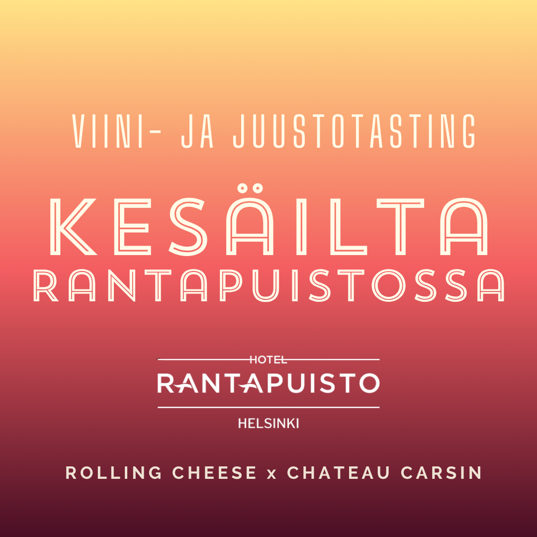Kesäilta Rantapuistossa: Viini & Juustomaistelu 13.8.